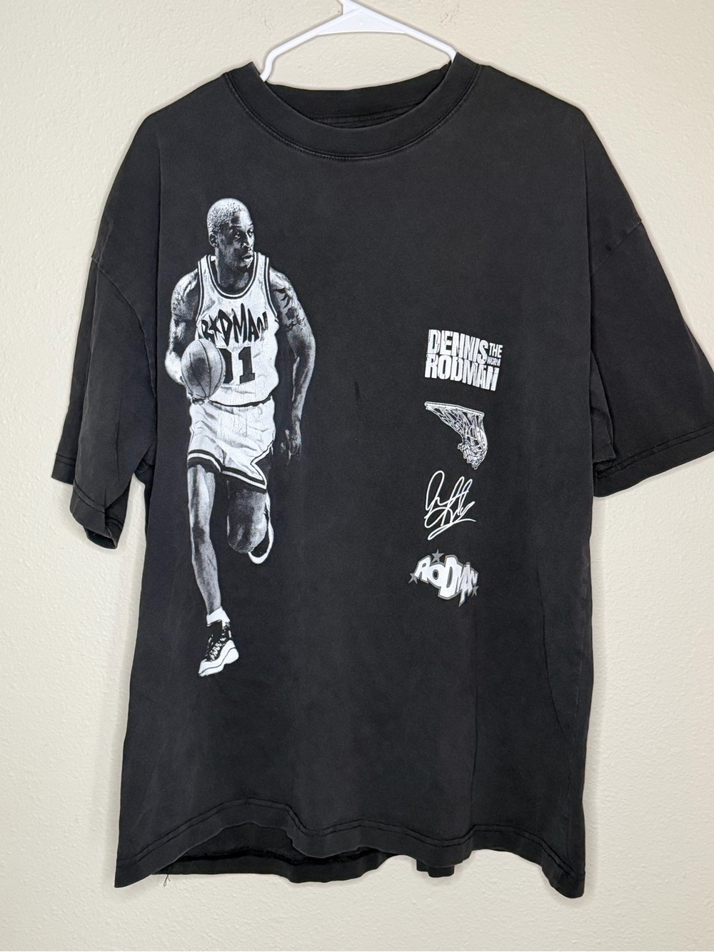 Dennis Rodman Boxy Graphic Tee Size 2X streetwear y2k